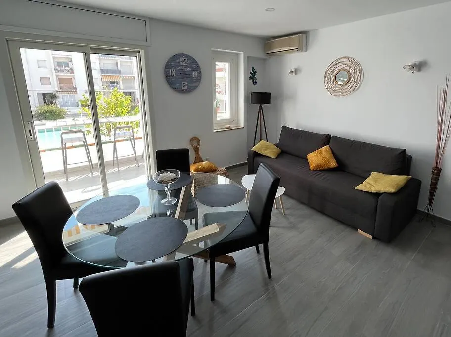 Le Canola Empuriabrava Port - 45M2 - Vue Piscine - Plage Centrale 500M- Parking Prive Gratuit Apartment